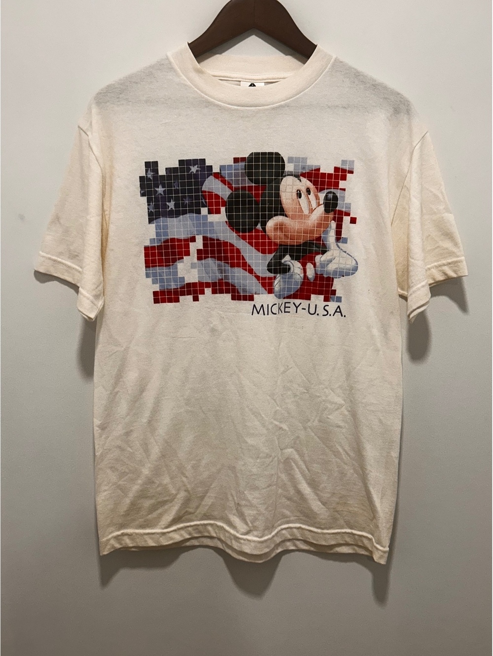 Vintage Mickey Mouse U.S.A. Graphic T-Shirt